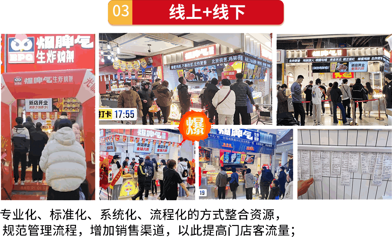 爆脾气炸鸡经营优势图