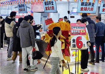 爆脾气生炸鸡架门店图