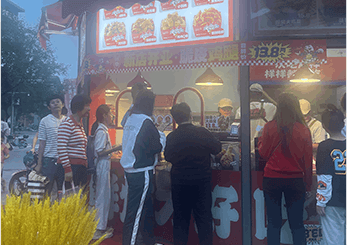 咏巷炸鸡门店图